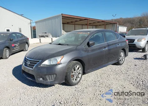 2013 Nissan Sentra Sr z USA, uszkodzony, nr VIN 3N1AB7AP9DL748972
